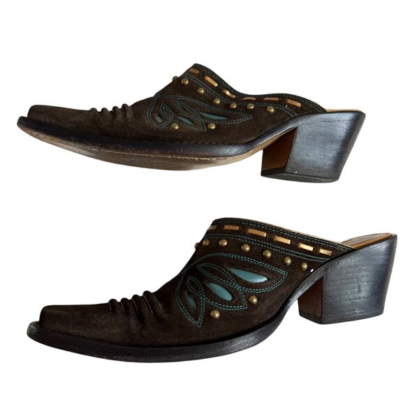 Cole Haan western mules - Picture 6 of 9